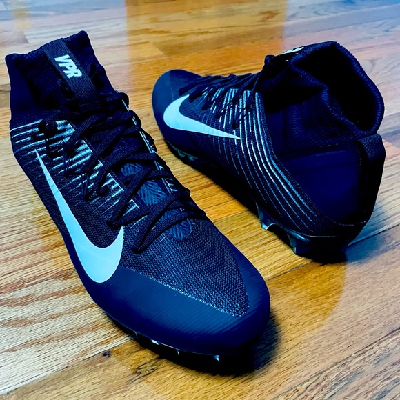 Nike Vapor Untouchable 2 CF VPR Black/White Football Cleats Size 15 924113-001. - Picture 1 of 12